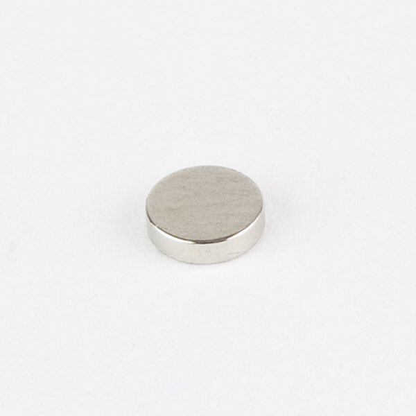 Bunting N52 Neodymium Disc Magnets, 0.5" D, 11.29 lb Pull, Rare Earth Magnets N52P500187